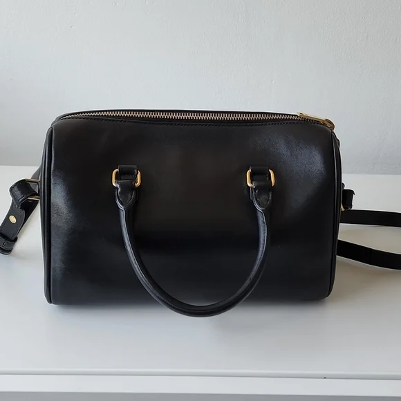 Saint Laurent Black Leather Bag - Picture 5 of 7